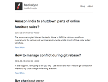 Tablet Screenshot of hackalyst.info